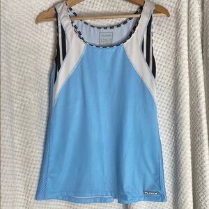 Flok Sportswear Blue Sweets Running Tank Top